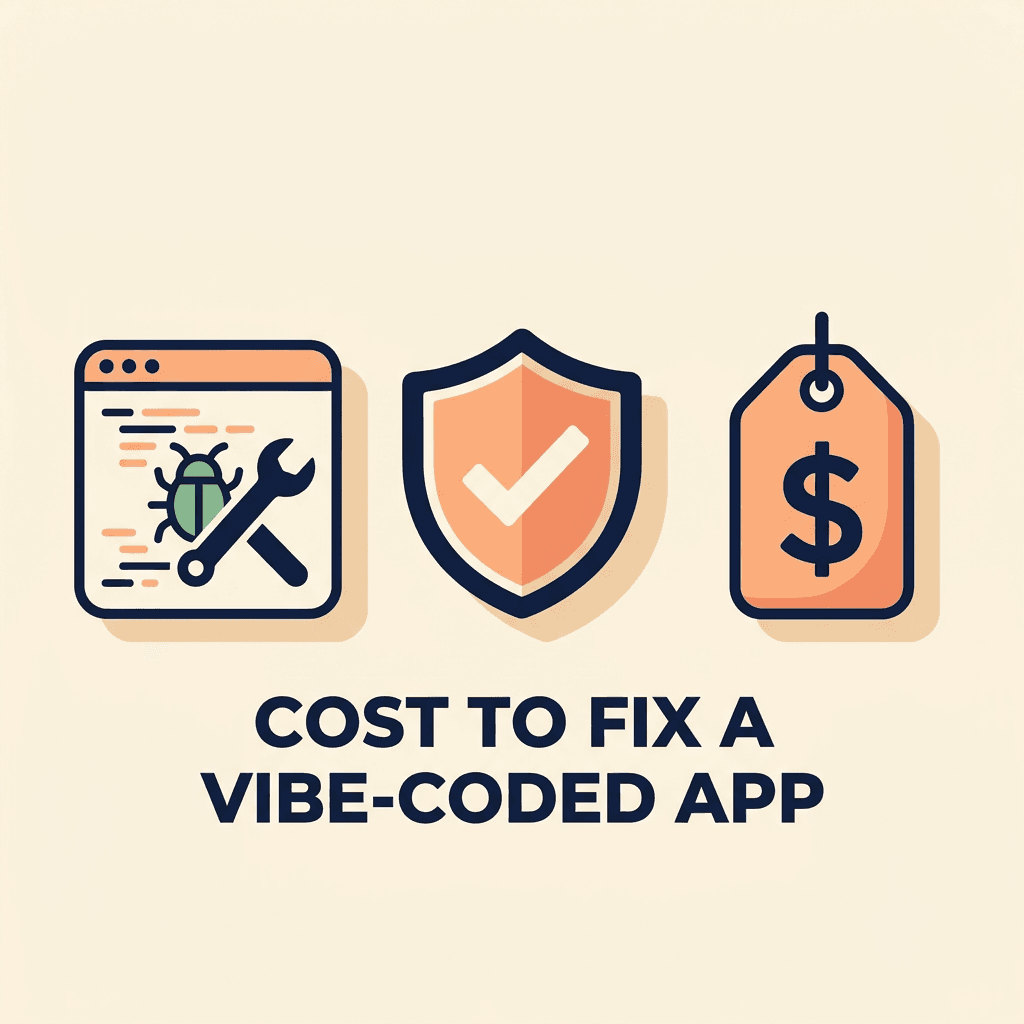How Much Does It Cost to Fix a Vibe-Coded App?