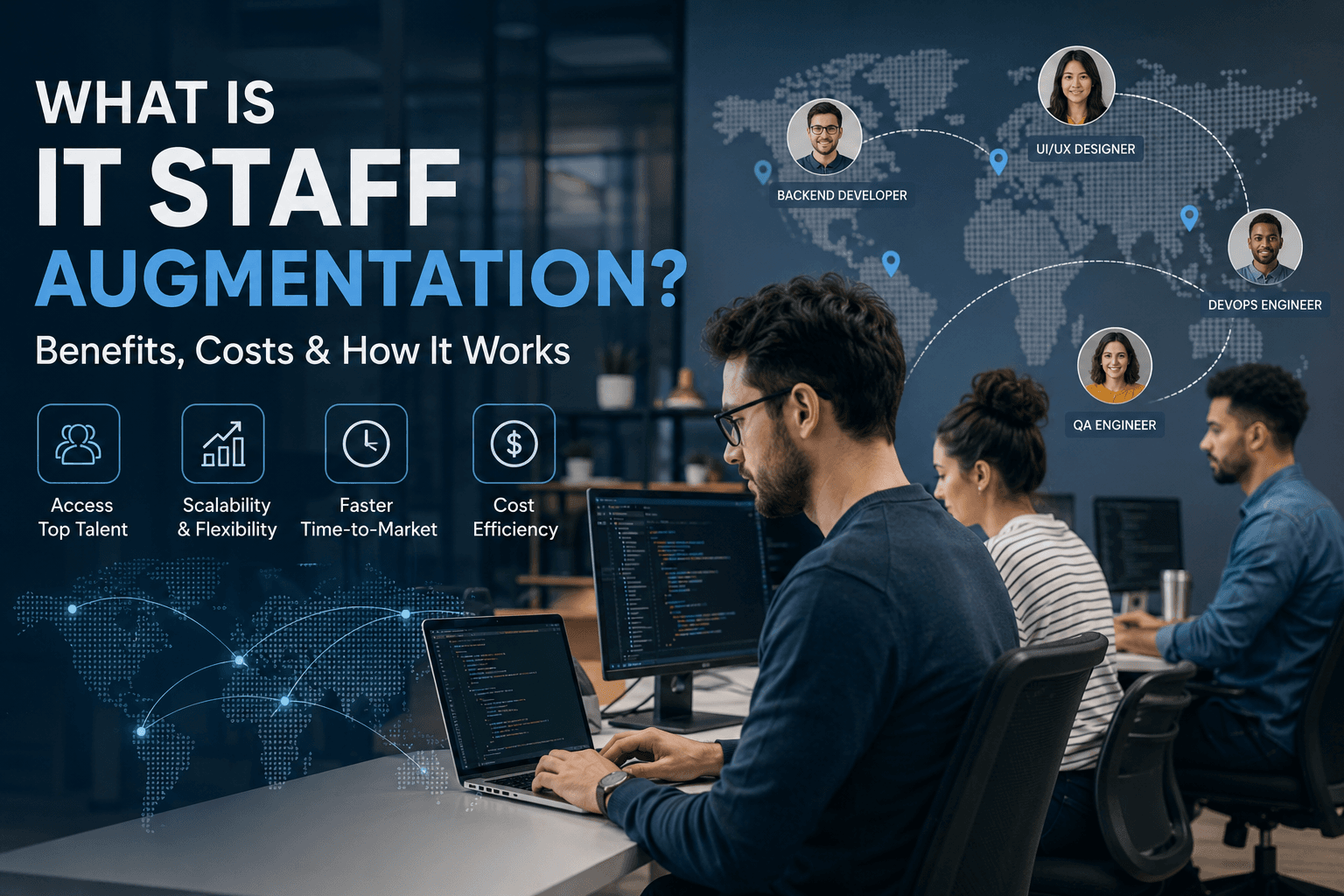 What Is IT Staff Augmentation? Benefits, Costs & How It Works