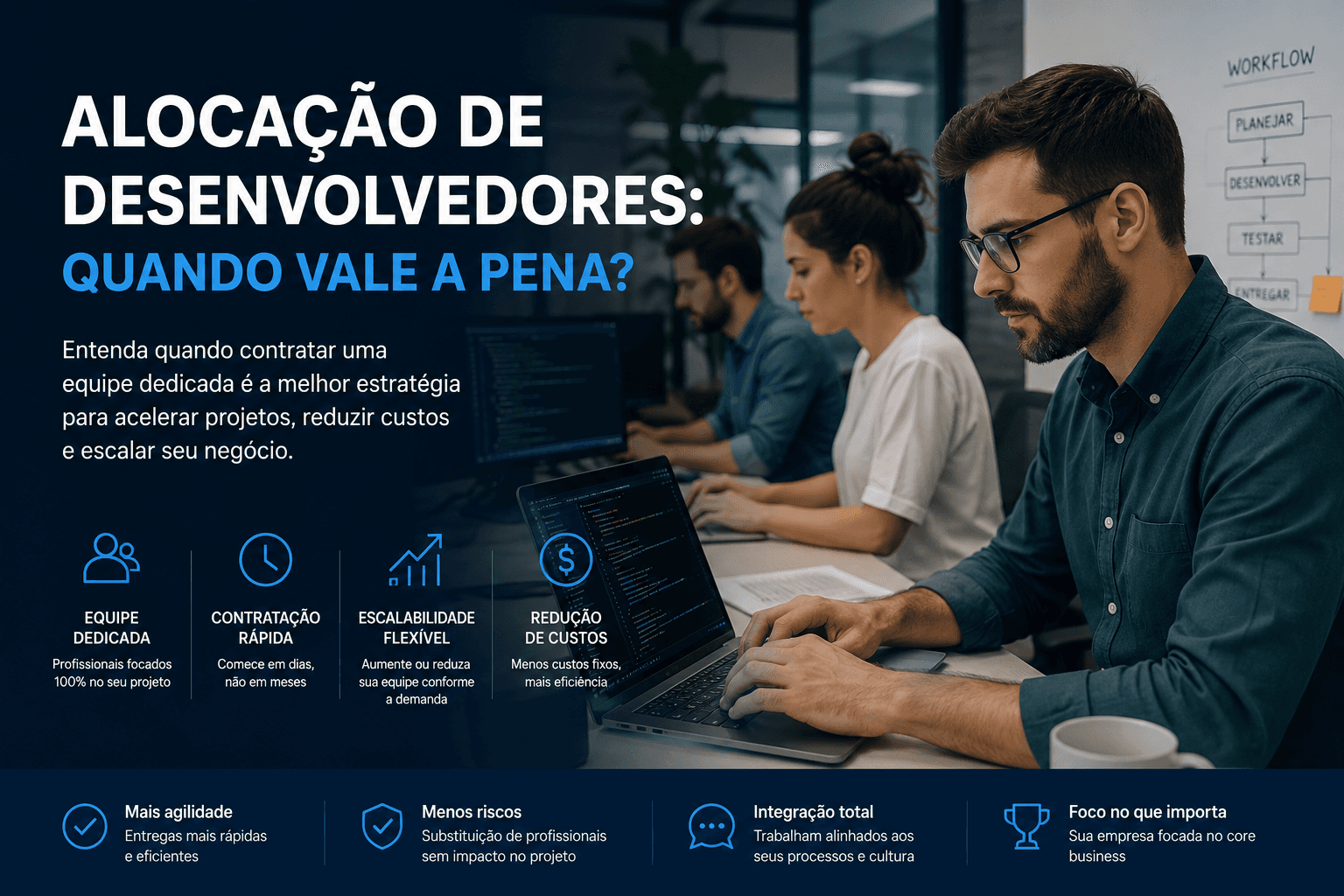Alocação de Desenvolvedores: Quando Vale a Pena?