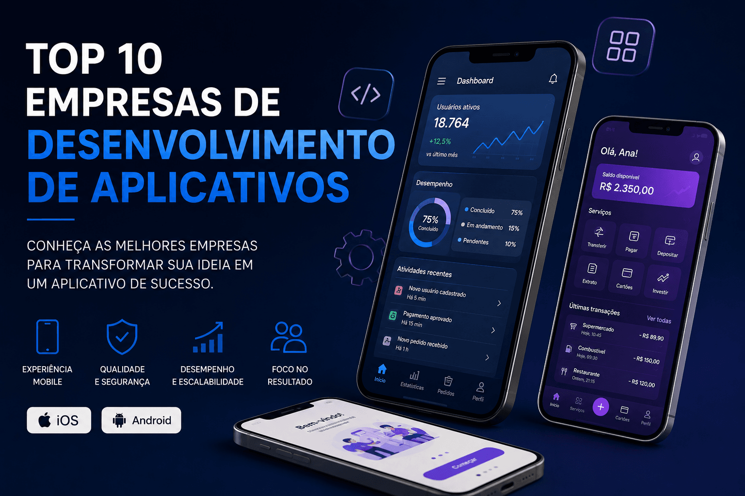 Top 10 Empresas de Desenvolvimento de Aplicativos