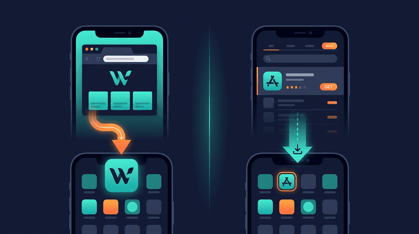 PWA ou app nativo: quando um site instalável basta?