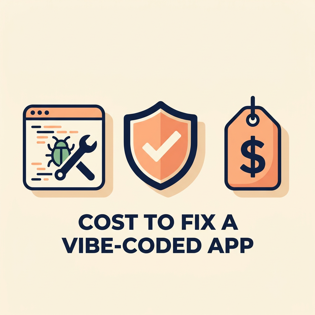 How Much Does It Cost to Fix a Vibe-Coded App?