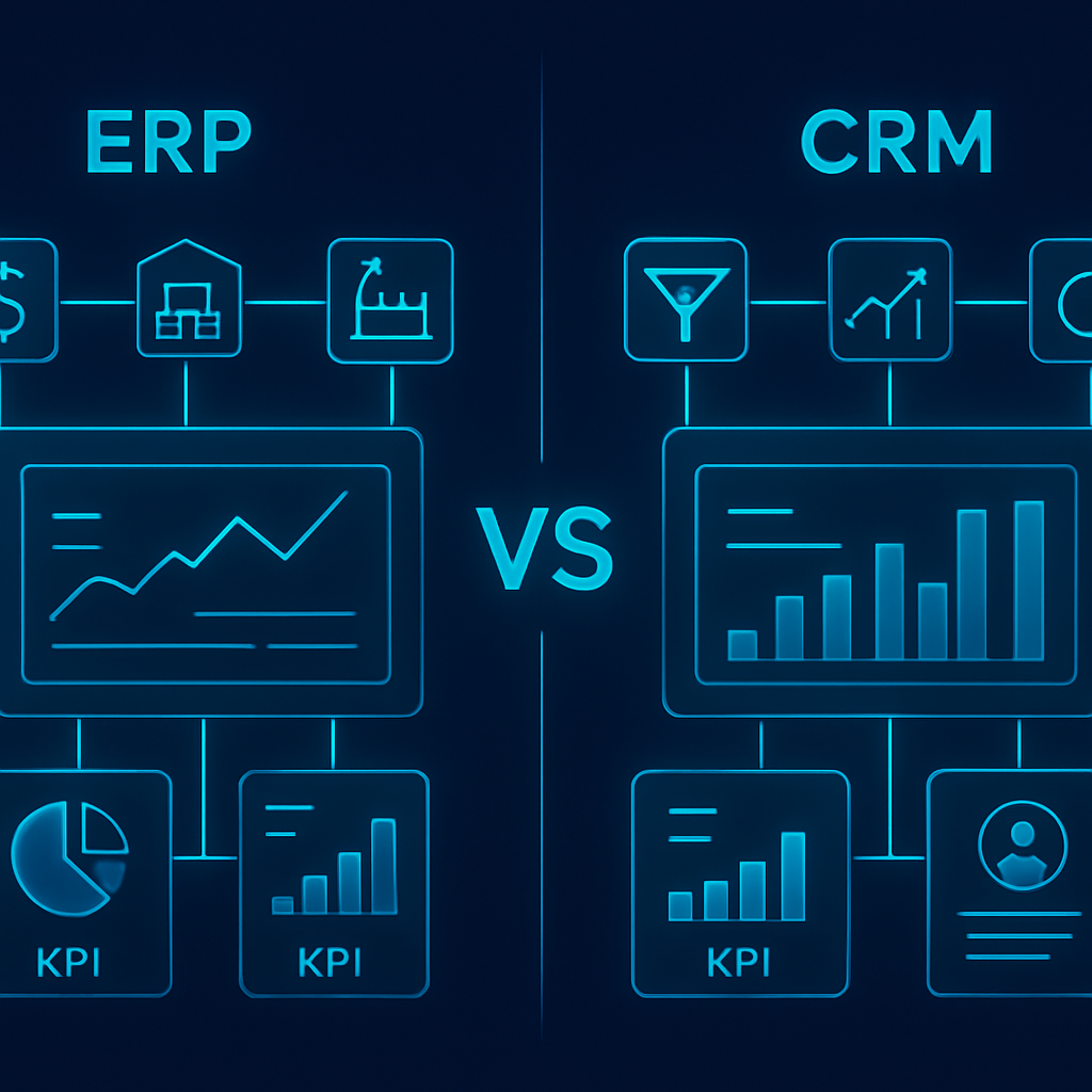 ERP vs CRM: What's the Difference?