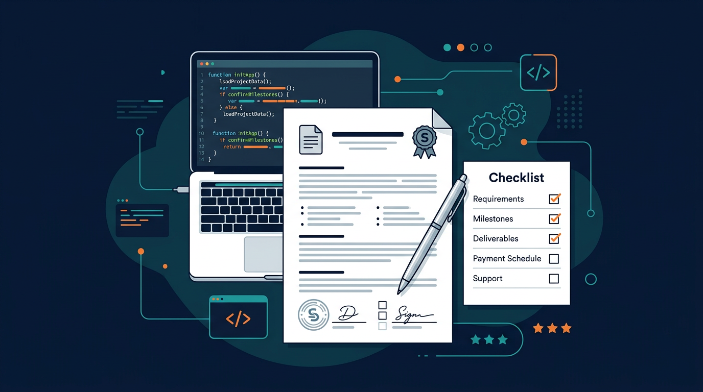 Contrato de desenvolvimento de software: o que não pode faltar
